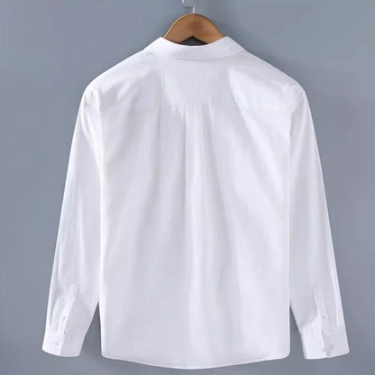 Shop our Men's Casual Long Sleeve Loose Fit Button-Up Shirt.