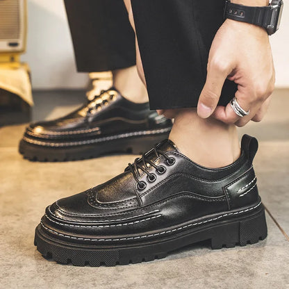 Men's Fashion High Quality Leather Shoes