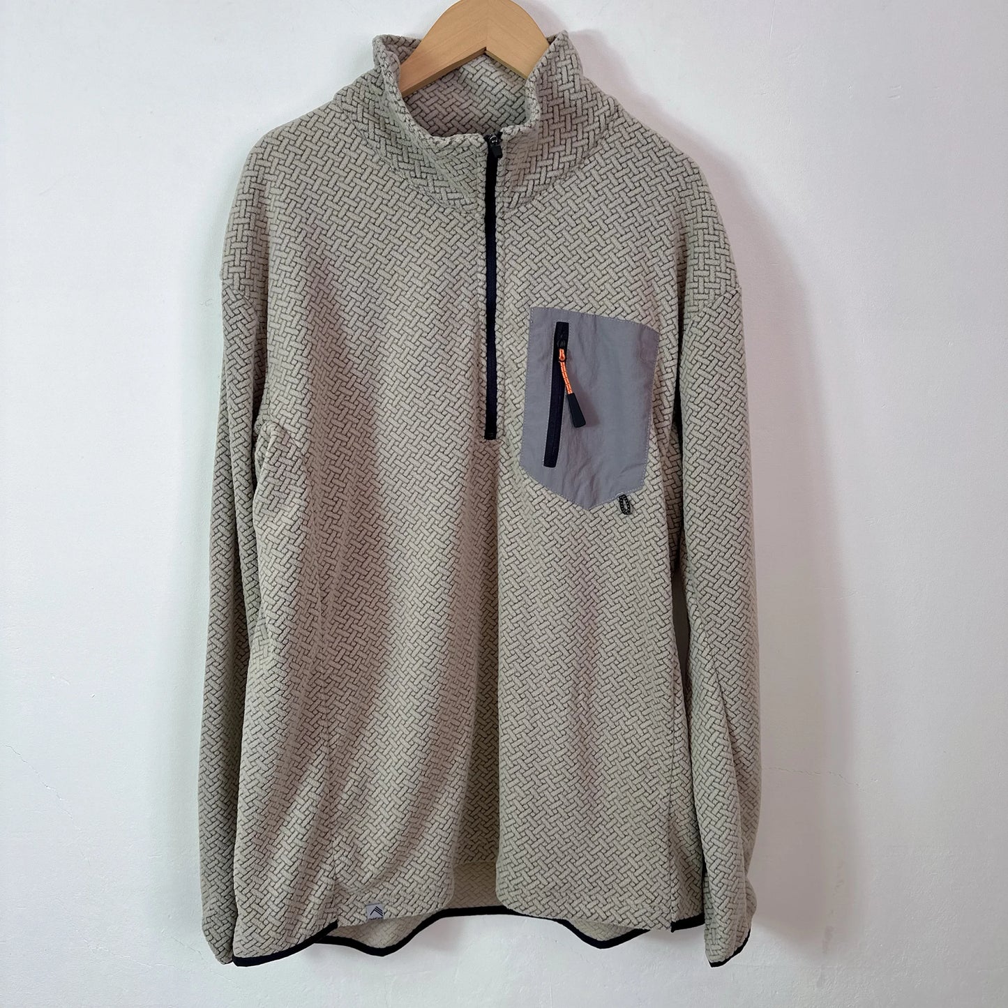 Men's streetwear hoodie with relaxed fit and modern design