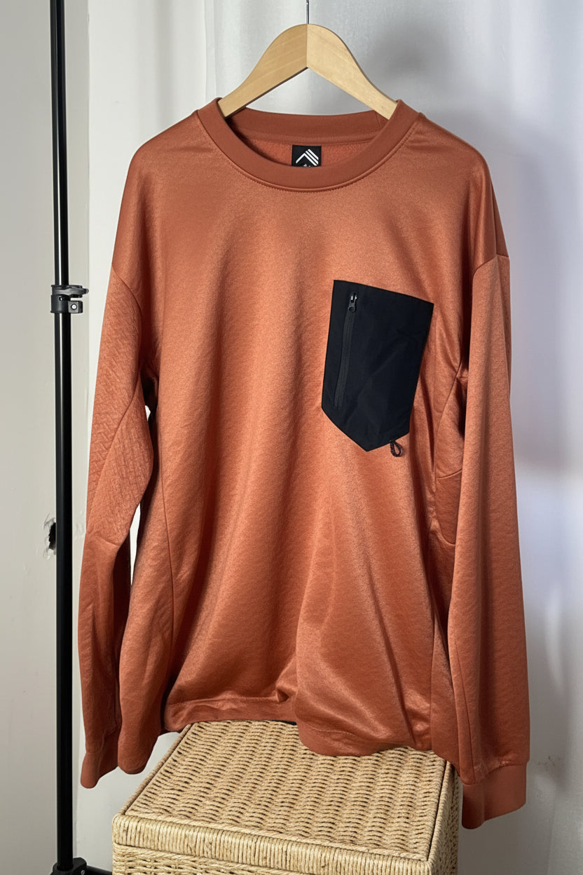 Men's streetwear hoodie with relaxed fit and modern design